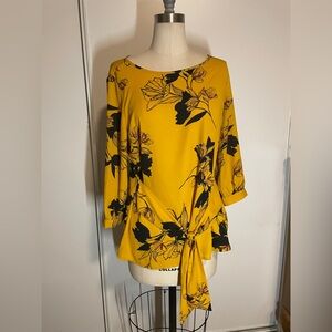 Apt 9 Women’s Floral Blouse Top Size Large